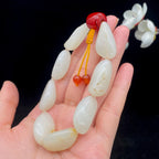 和田玉白玉籽料【精品手串】（46.9g）