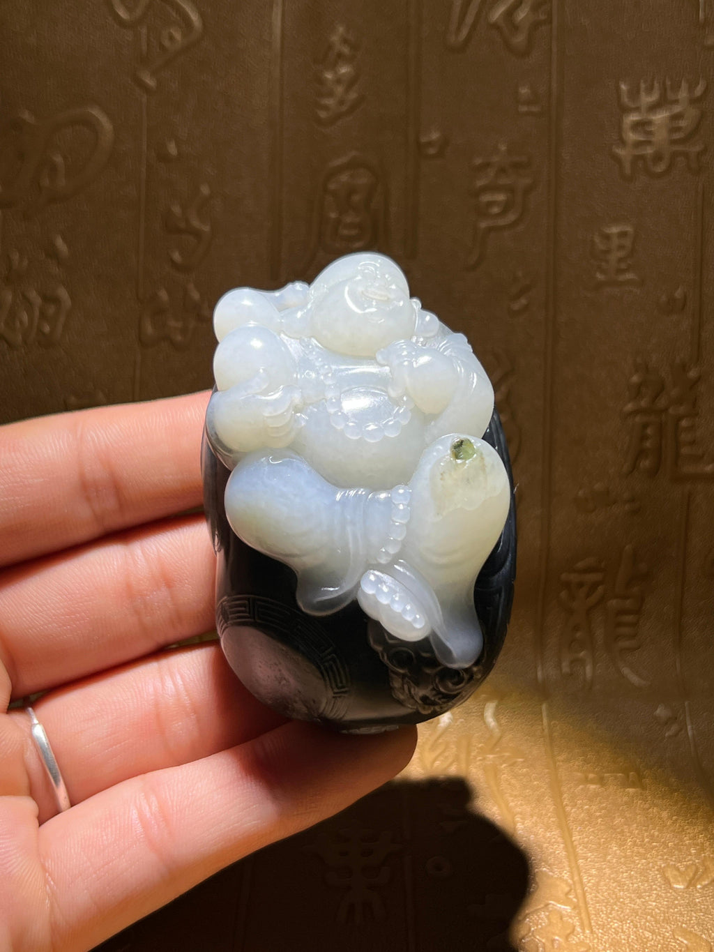 和田玉籽料弥勒佛（139.6g）