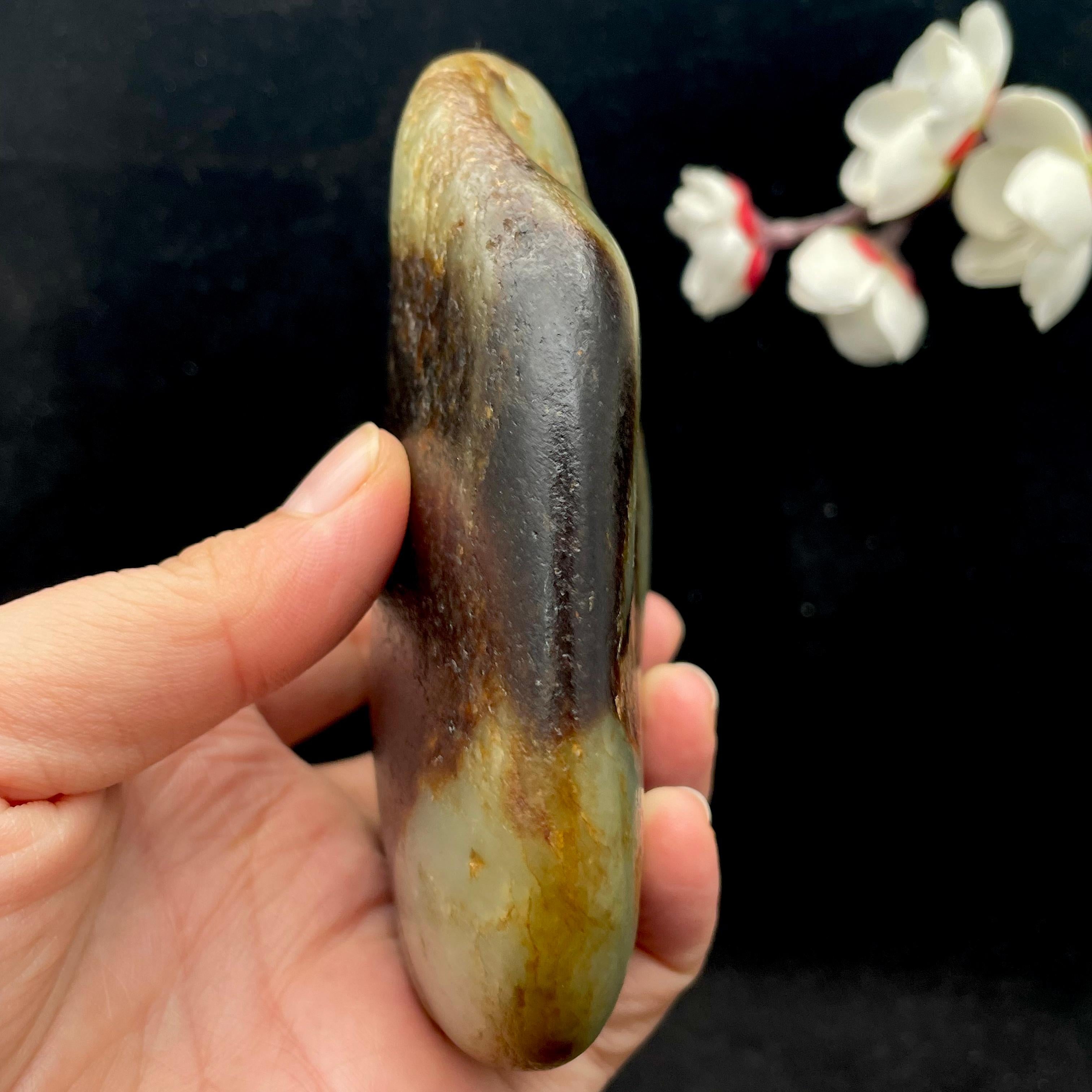 和田玉聚黑皮籽料（515.9g）