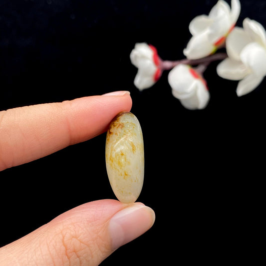 和田玉洒金皮籽料原石（12.5g）