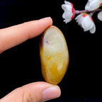 和田玉聚黄皮籽料挂件（30.9g）