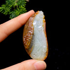 和田玉籽料仿古挂件（46.9g）
