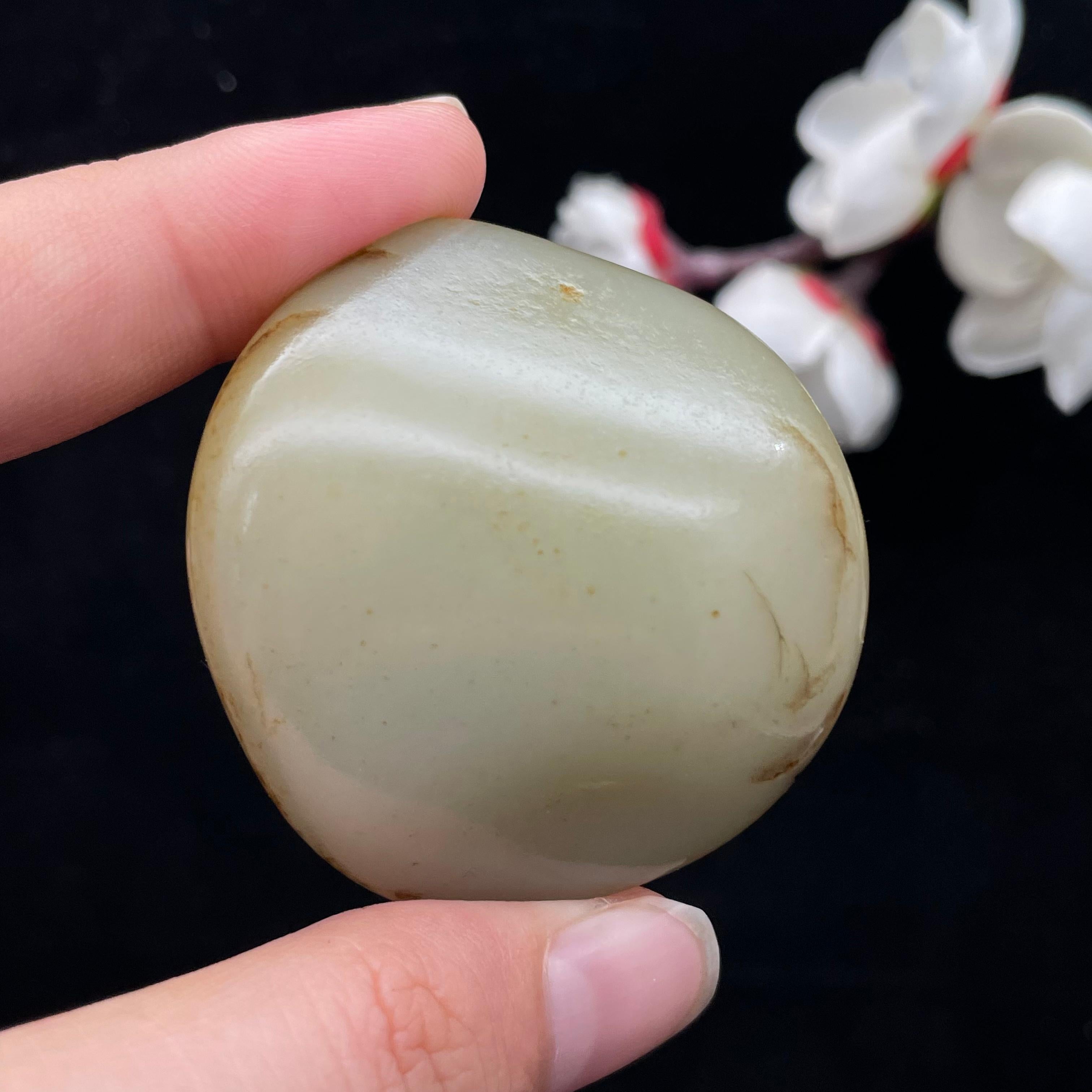 和田玉青白玉籽料（61.9g）