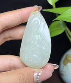 新疆和田玉籽料文殊菩萨（34.2g）