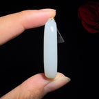 和田玉白玉平安无事牌（22.5g）