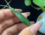 和田玉碧玉粉青双色悟道（18.3g）