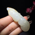 和田玉籽料如意挂件（23.2g）