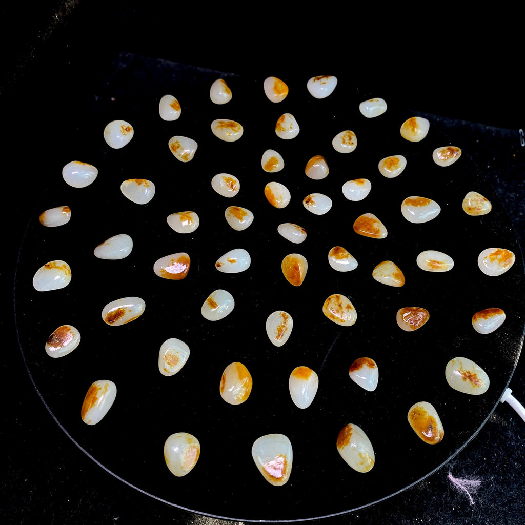 和田玉红皮籽料项链籽（83.9g）