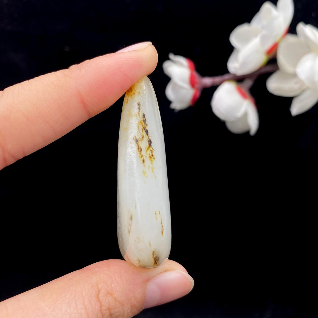 和田玉黄皮籽料挂件（29.1g）
