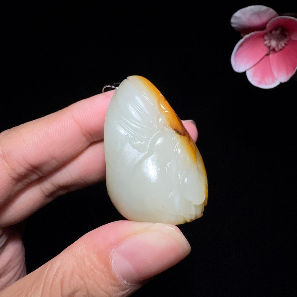 和田玉籽料雄鸡（36.1g）