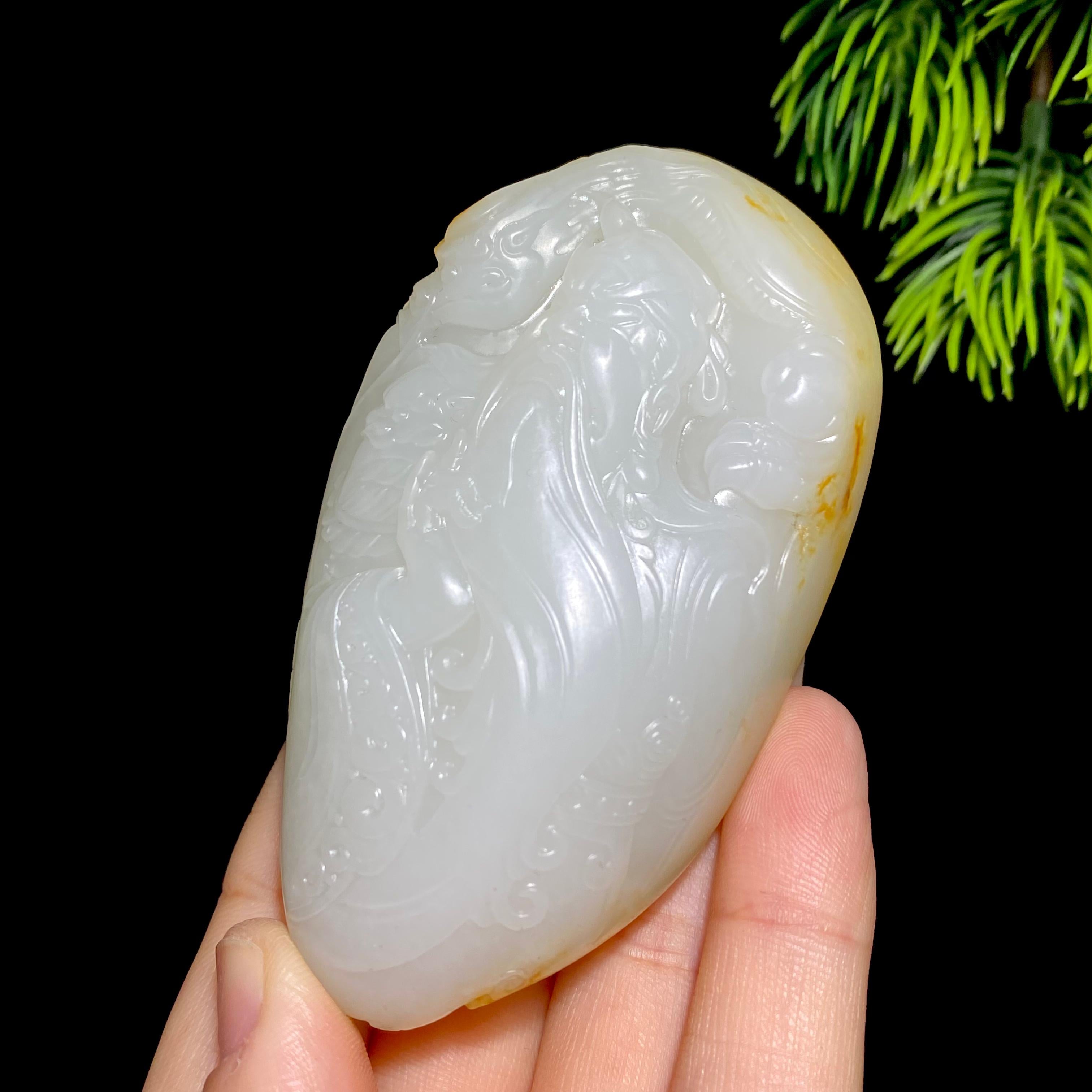 和田玉籽料关公（167.5g）