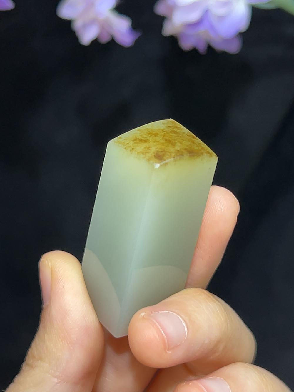 和田玉新疆和田籽料印章（28.8g）
