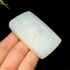 顶级和田羊脂白玉千手观音牌（53.0g）