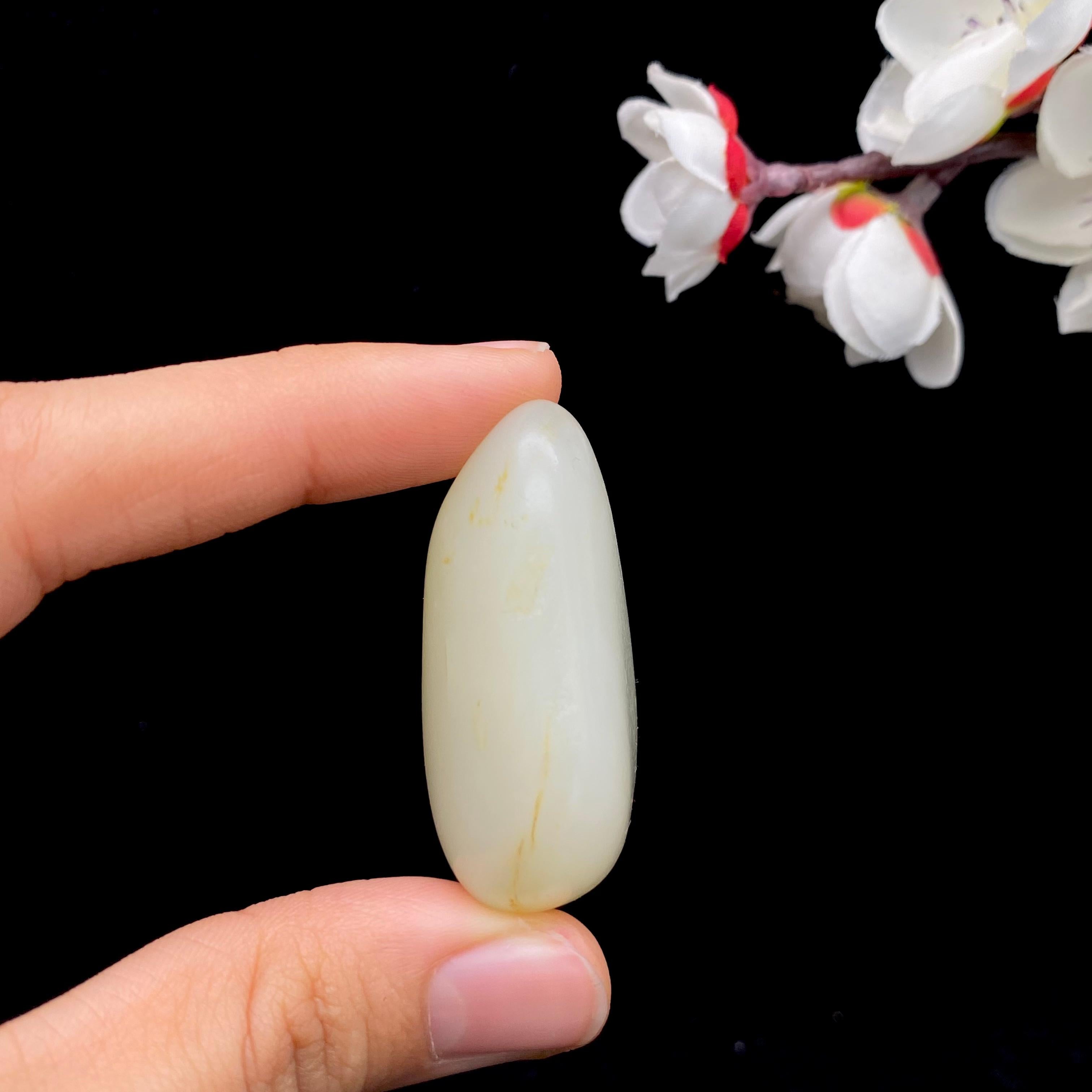 和田玉白玉籽料（40.8g）