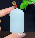 和田玉平安无事牌（40.0g）