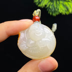 和田玉籽料佛公（19.7g）