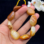 和田玉黄沁皮籽料【精品手串】（66g）