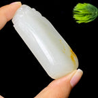 和田玉籽料无事牌（84.8g）