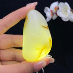 和田玉洒金皮籽料手把件（98.8g）