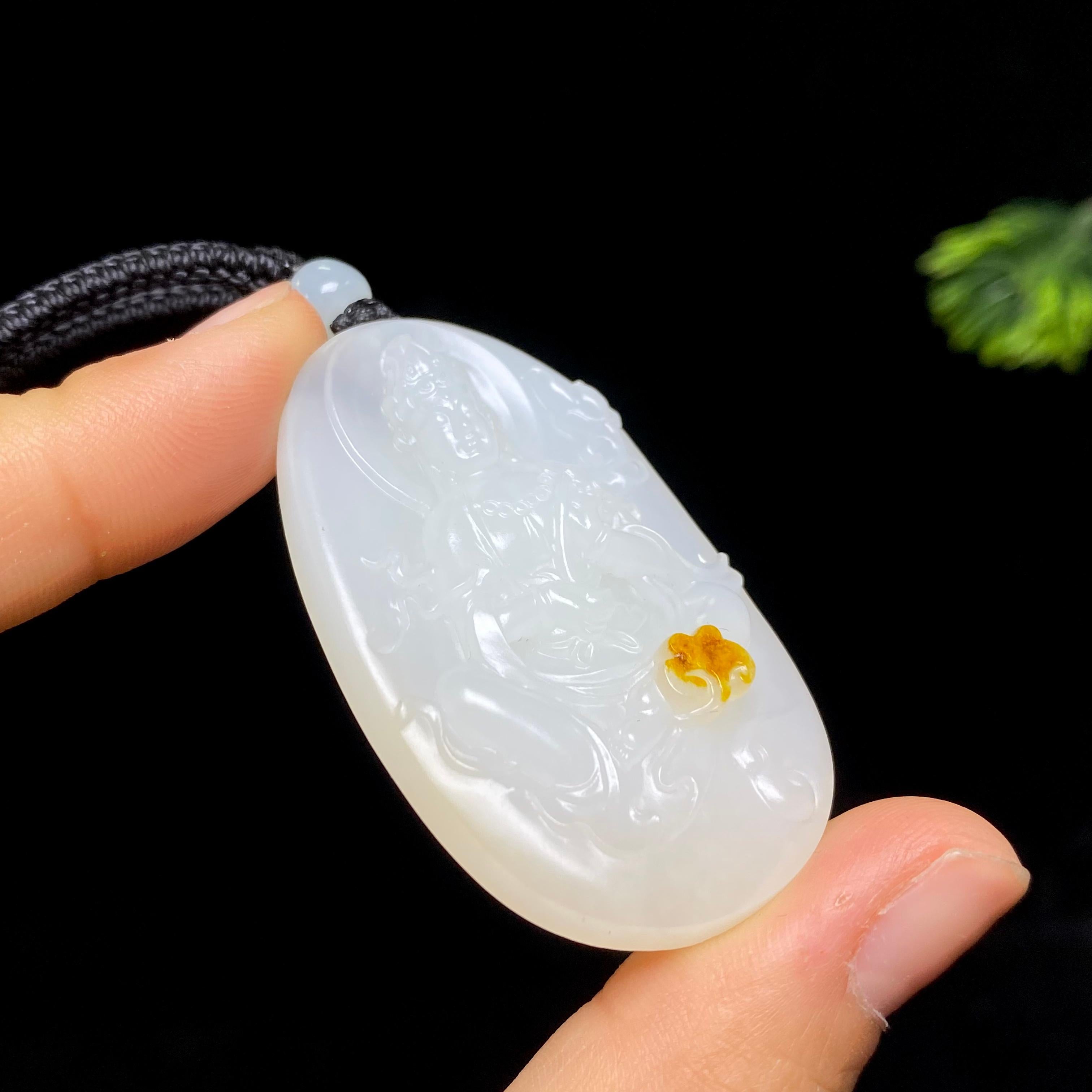 和田玉籽料观音（29.0g）