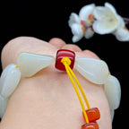 和田玉白玉籽料【精品手串】（57.3g）