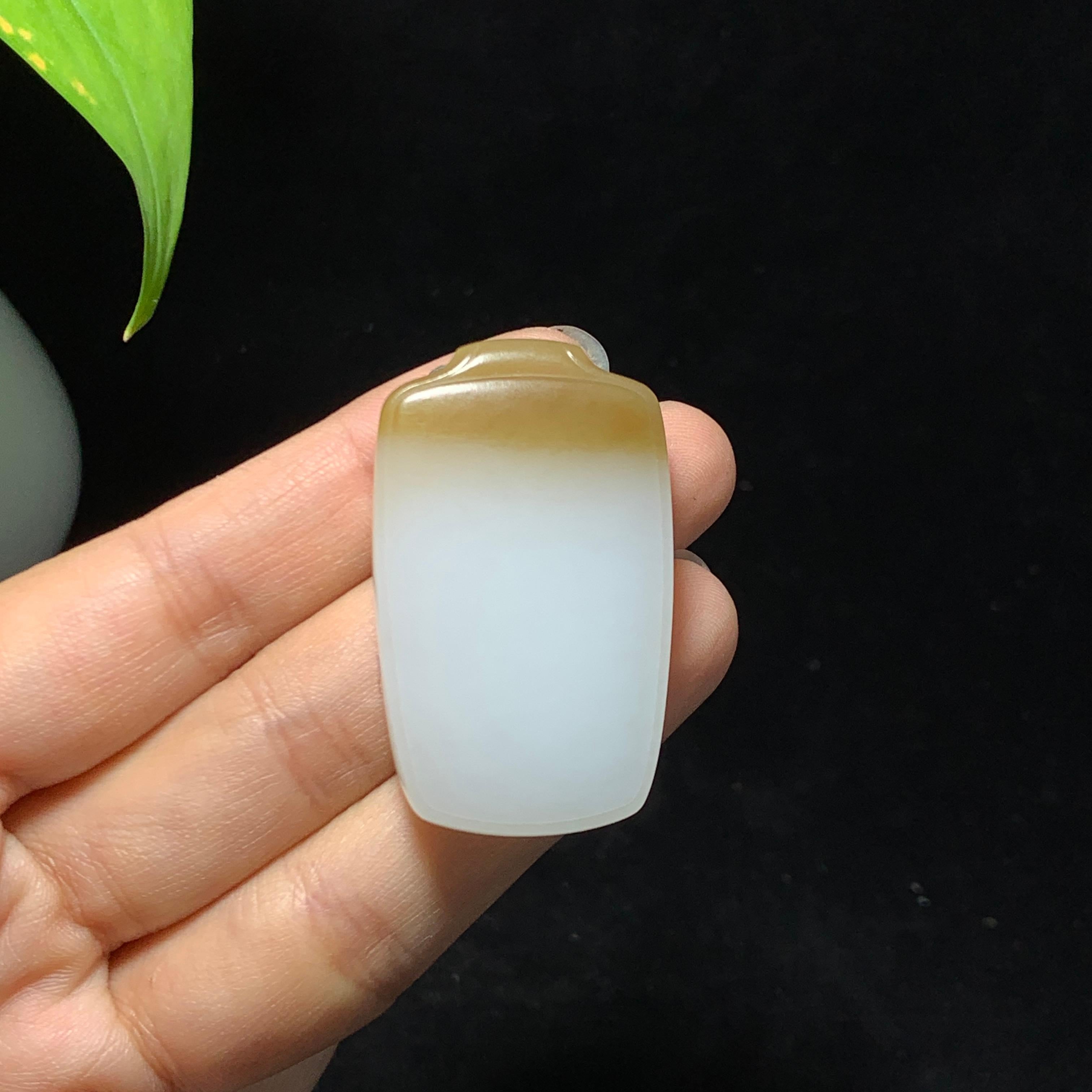 和田糖白玉无事牌（30.0g）