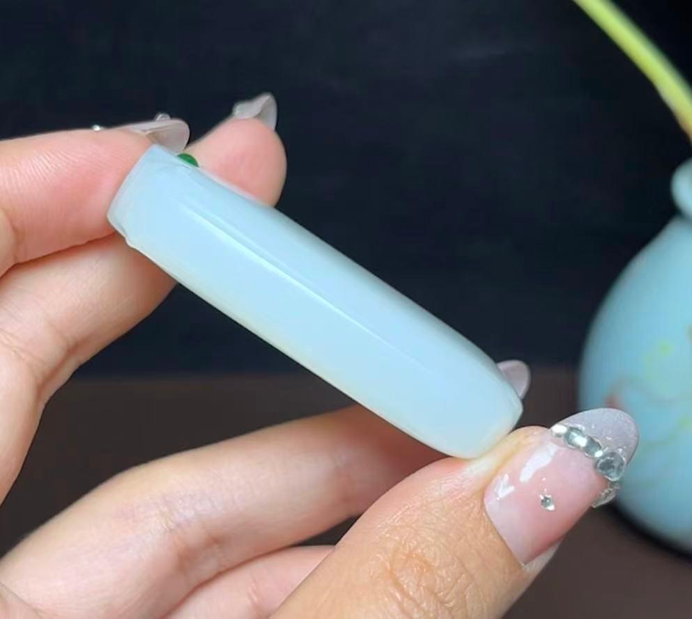 和田羊脂玉平安无事牌（51.1g）