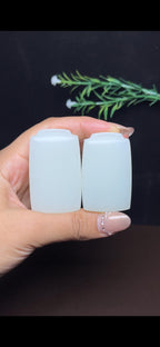 和田玉白玉平安无事牌（48.8g）