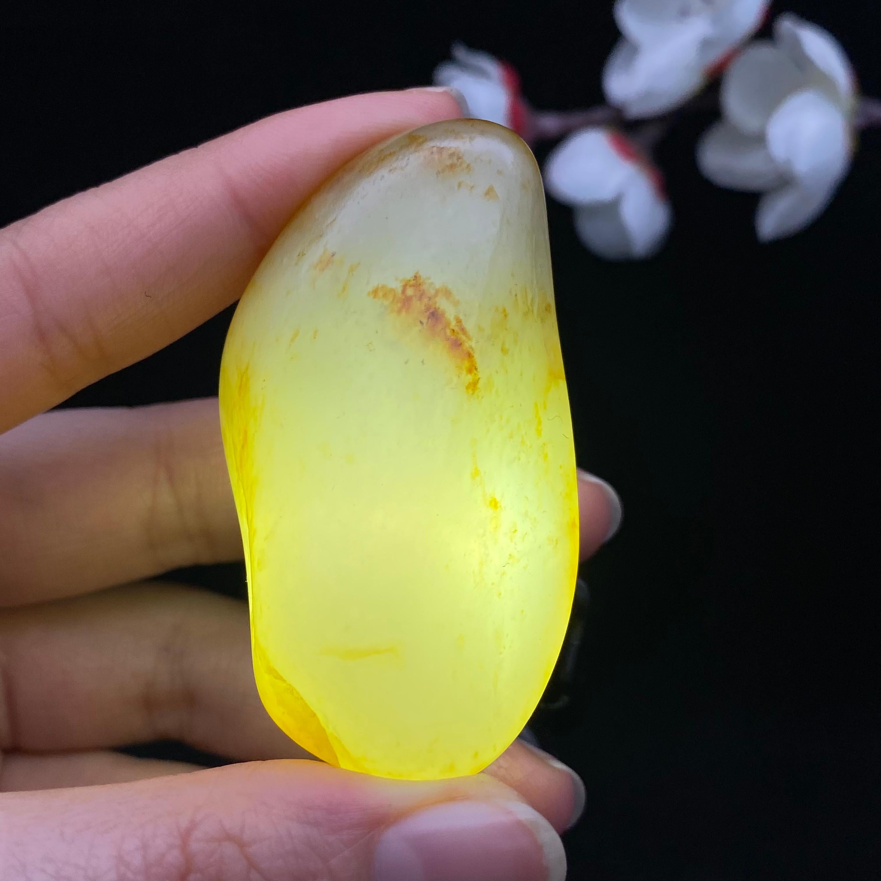 和田玉洒金皮籽料（45.4g）