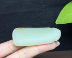 新疆和田玉籽料平安无事牌（58.2g）