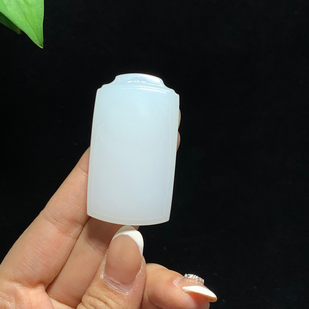 和田山料白玉无事牌挂件（38.0g）