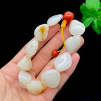 和田玉黄皮籽料【精品手串】（61g）
