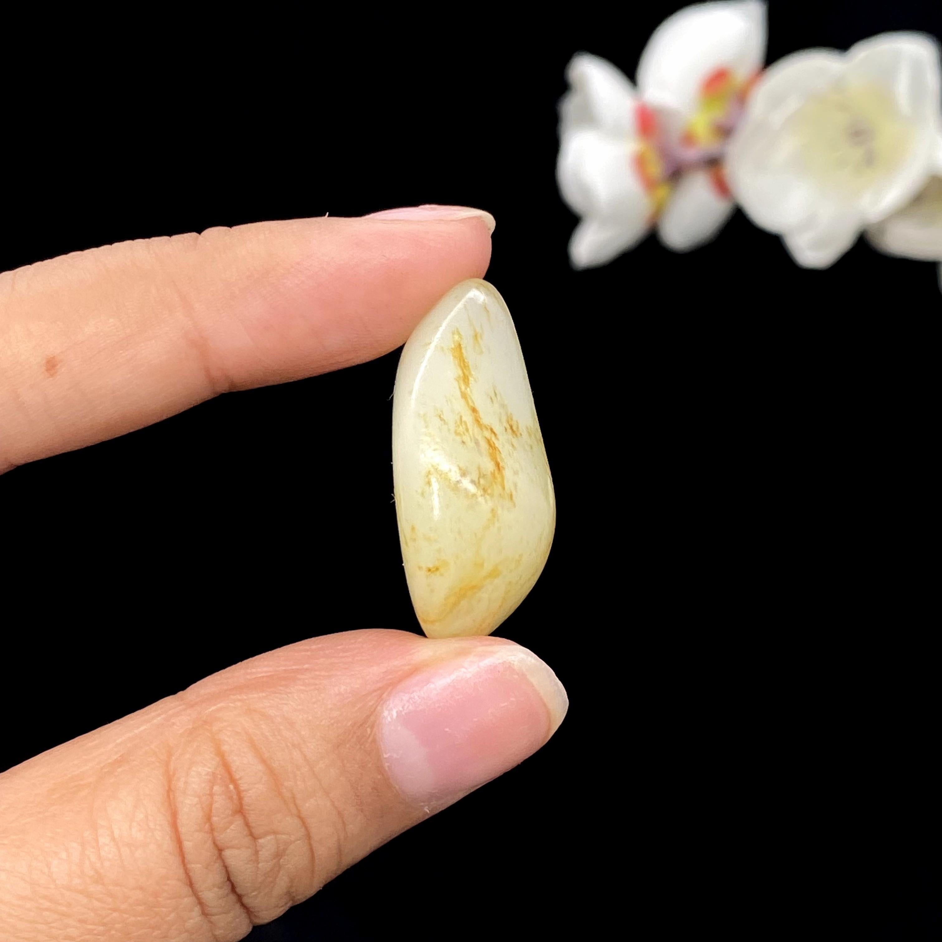 和田玉洒金皮籽料吊坠籽（10g）