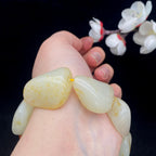 和田玉洒金皮籽料【精品手串】（43.4g）
