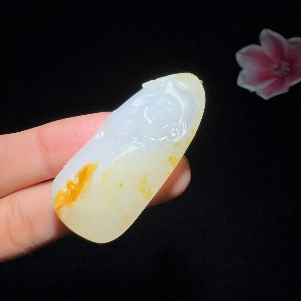 和田玉籽料佛公（19.7g）