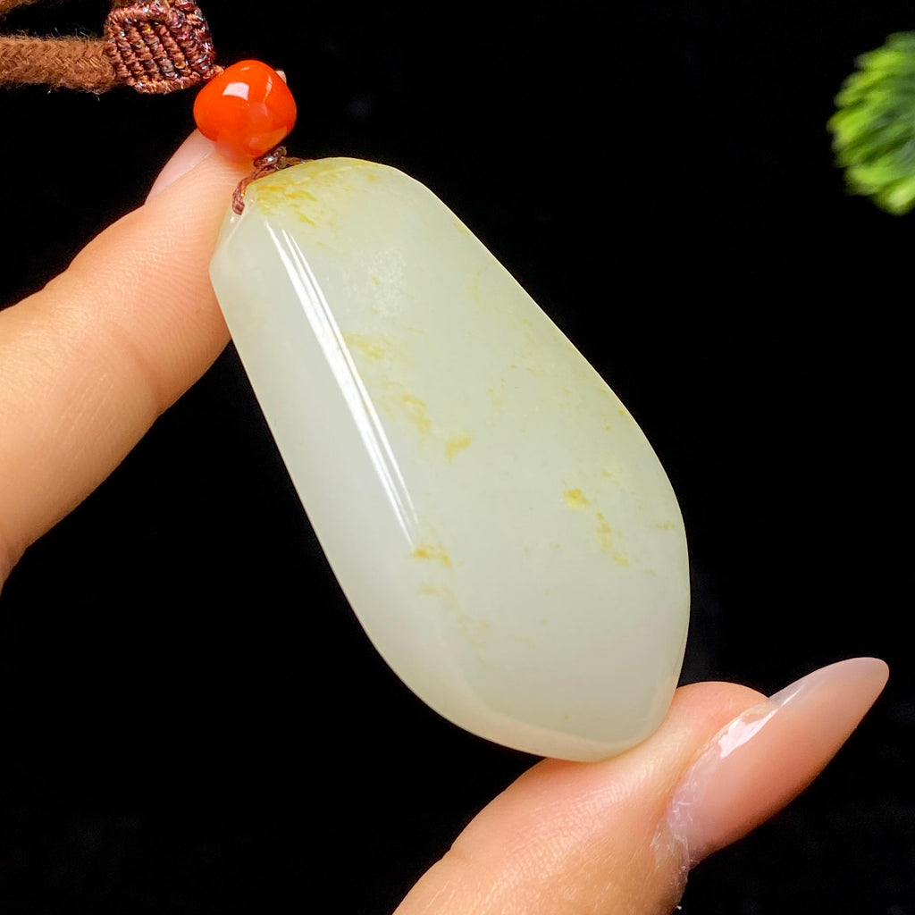 和田玉籽料无事牌（40.1g）