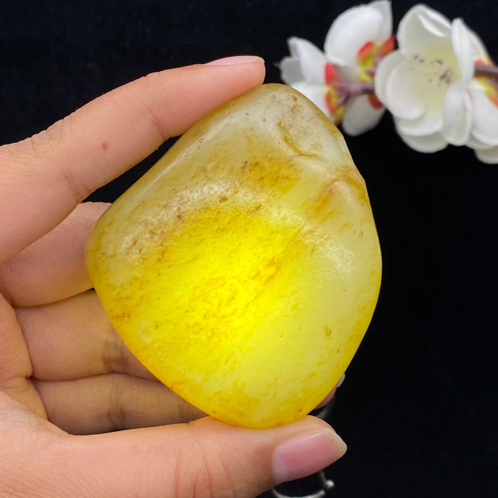 和田玉洒金皮籽料（130g）