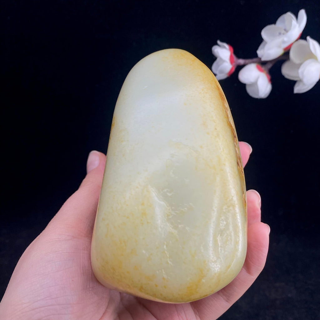 和田玉聚红皮籽料（940g）