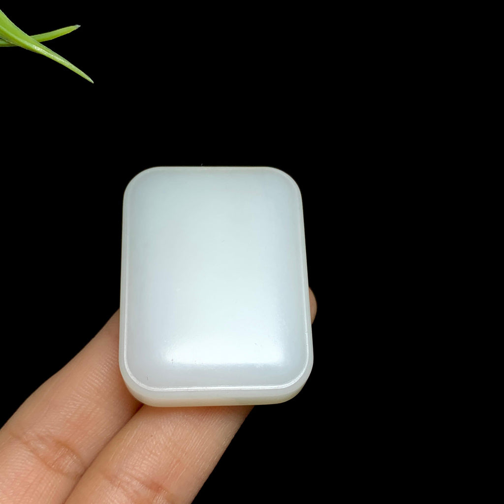 和田山料羊脂白玉无事牌（39.0g）