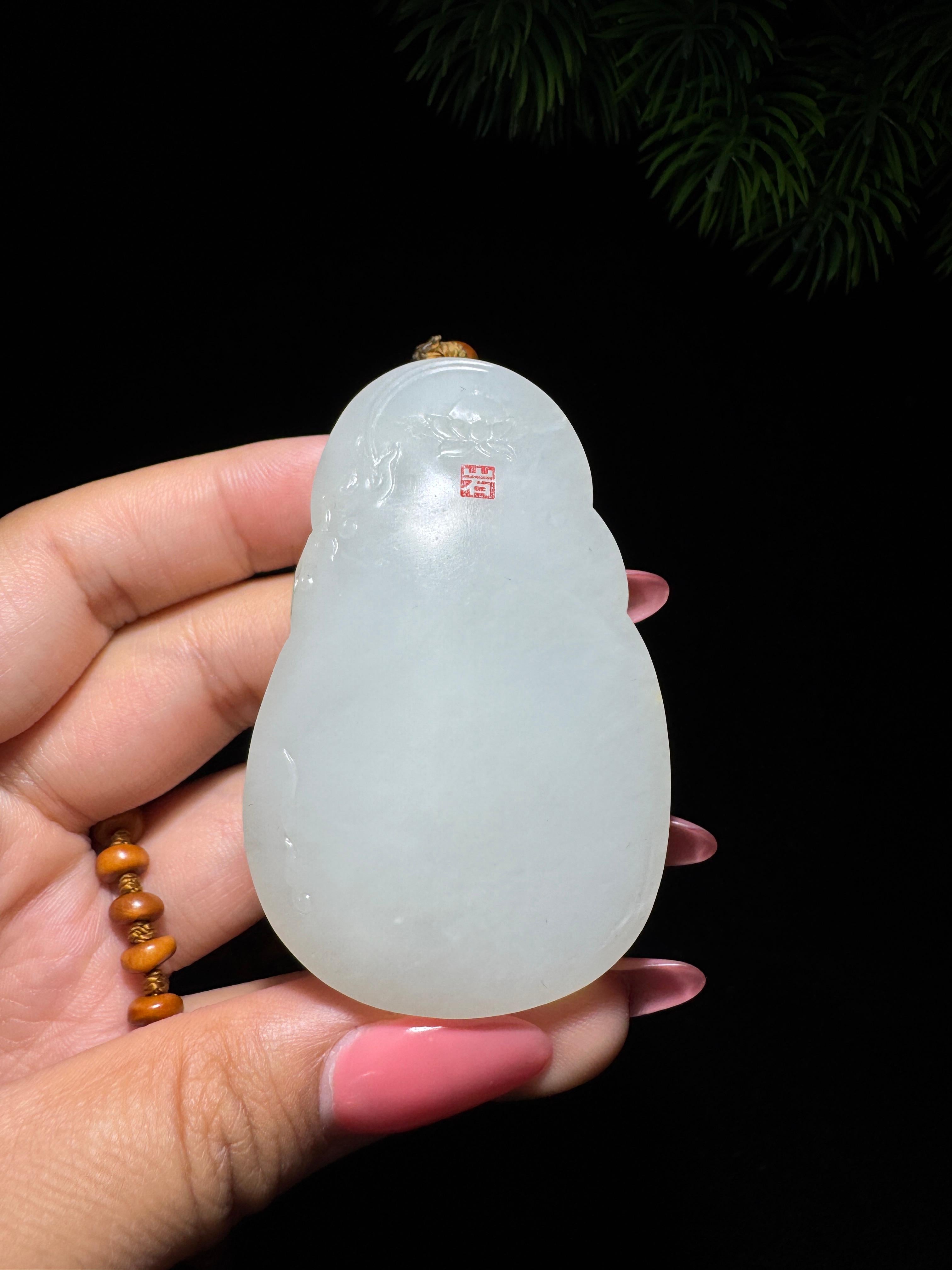 和田玉籽料观音（87.0g）