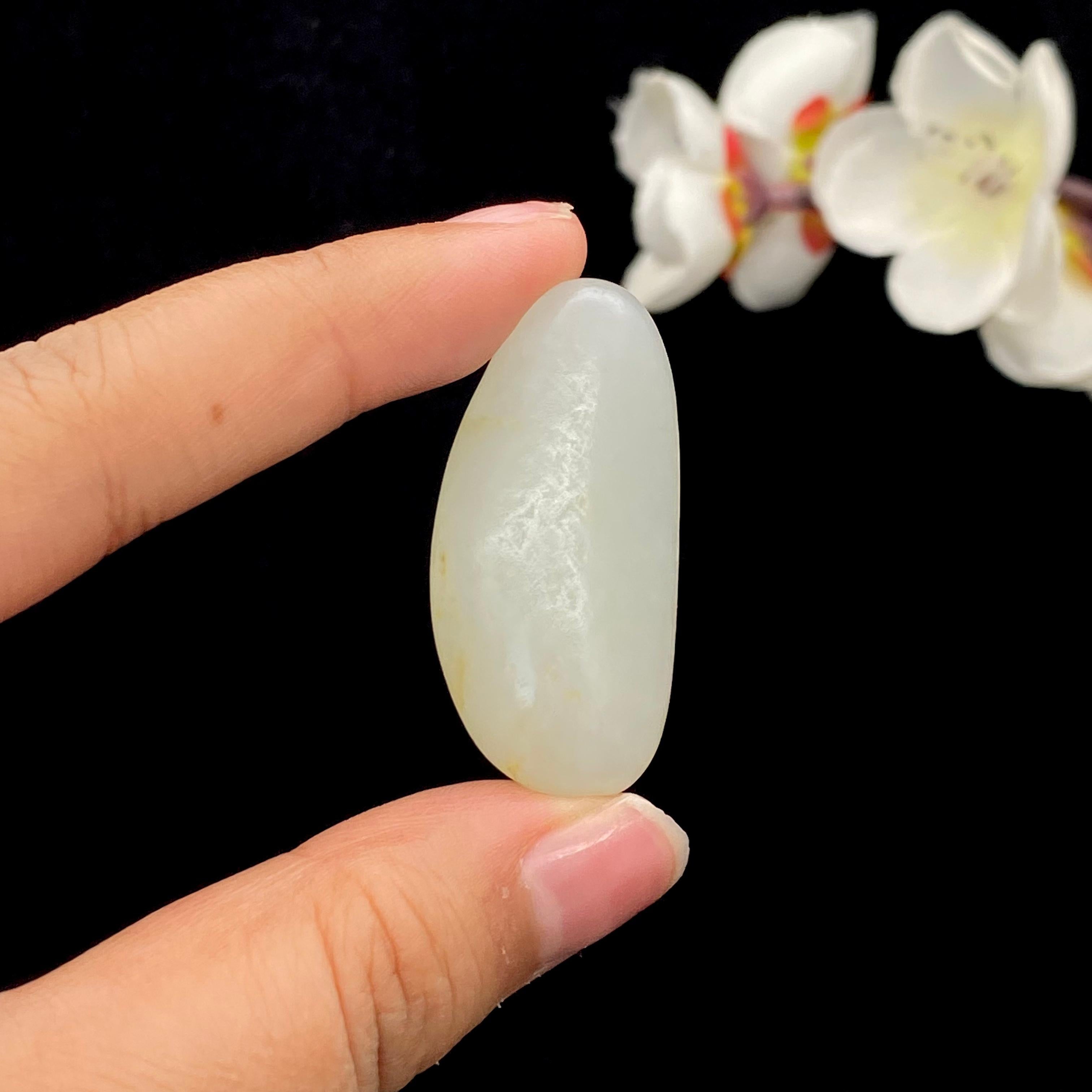 和田玉籽料龙龟（30.6g） – 厚德载玉