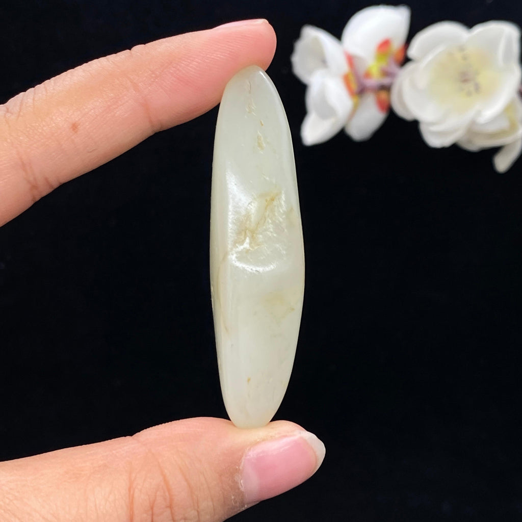 和田玉白玉籽料挂件（31.2g）