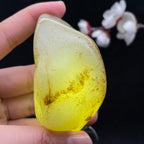和田玉洒金皮籽料手把件（141g）