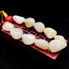 和田玉洒金皮【精品手串】（67.6g）