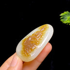 和田玉糖白观音12604220370（35.8g）