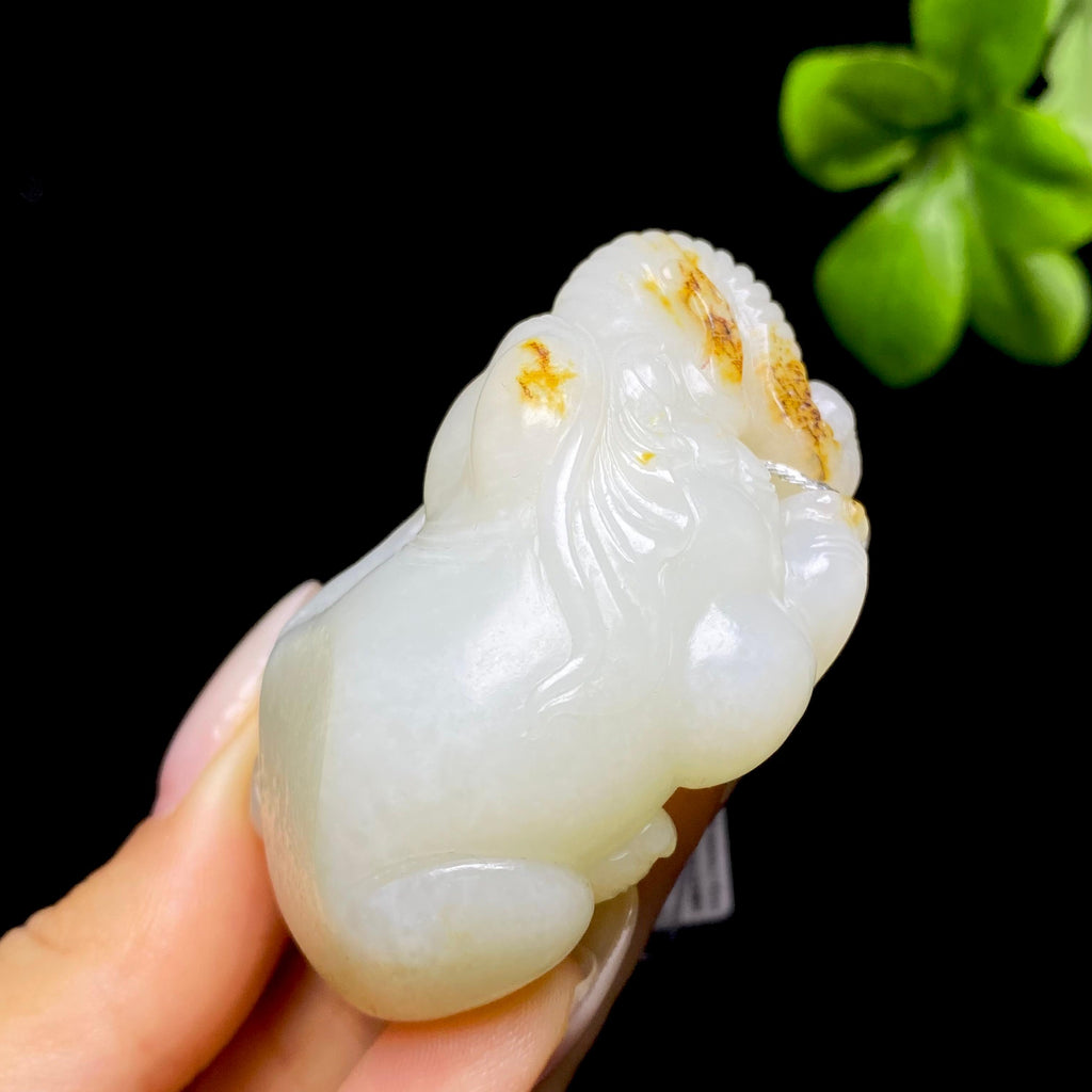 和田玉籽料太平有象把件HZ2606073006（61.5g）