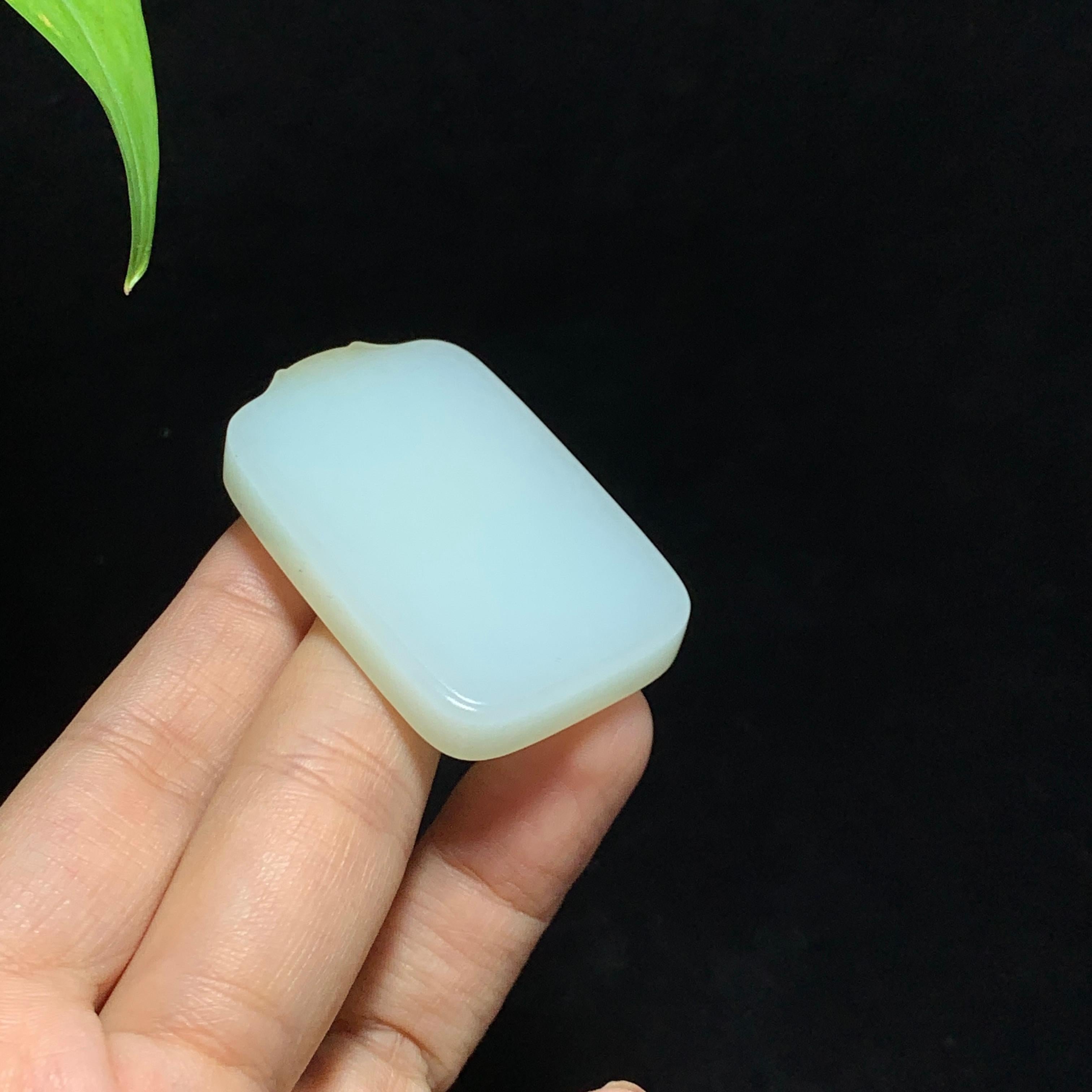 和田糖白玉无事牌（32.8g）