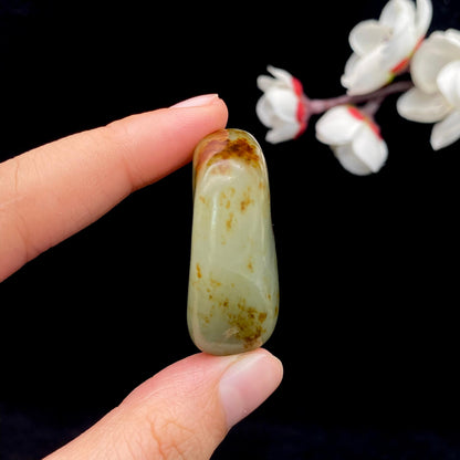 和田玉洒金皮籽料原石（26g）