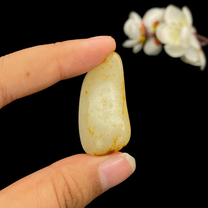 和田玉洒金皮籽料吊坠籽（15g）