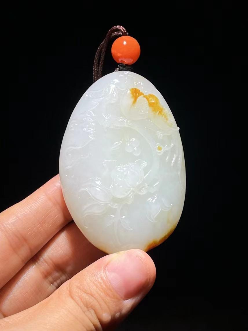 和田籽料鸟语花香（89.5g）